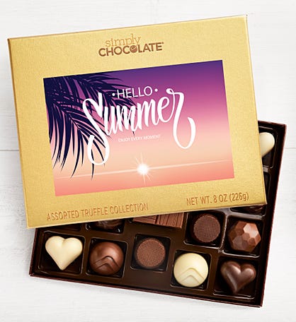 Hello Summer 19 pc Chocolate Box